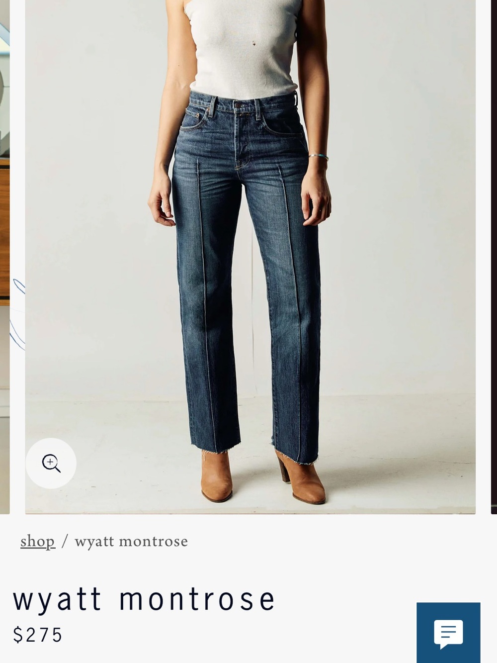Imogen + Willie Wyatt Montrose jeans